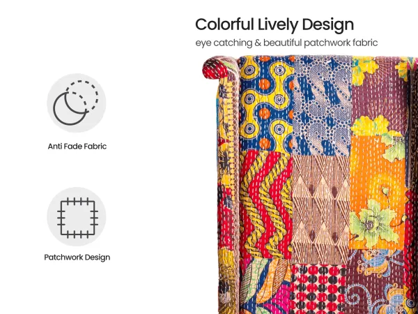 Belle Patch Work Chair